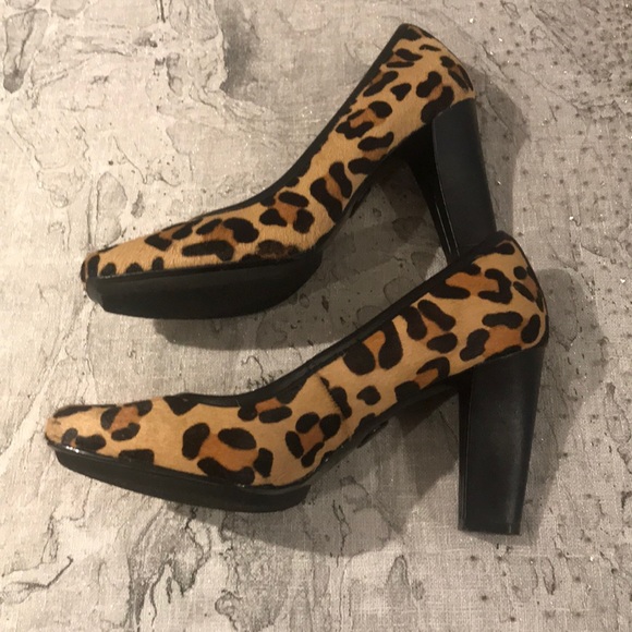 Luca Ferri High Heeled Leopard Pumps